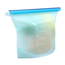 Load image into Gallery viewer, Medium REUSABLE Silicone Food Storage Bags ~ Reduce Waste