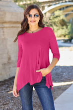 Load image into Gallery viewer, Basic Bae Full Size Round Neck Pocketed T-Shirt