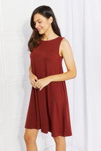 Load image into Gallery viewer, Zenana Swing into Spring Full SIze Sleeveless Dress
