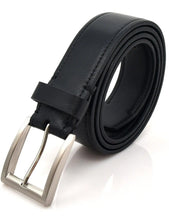 Load image into Gallery viewer, VEGAN Leather Stretch Belt in Black
