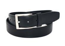 Load image into Gallery viewer, VEGAN Leather Stretch Belt in Black