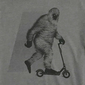 BIGFOOT ON A SCOOTER T-shirt