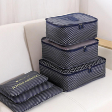 Load image into Gallery viewer, TRAVEL IN STYLE Packing Cubes ~ Suitcase Packing Organizers ~ 6 piece set!