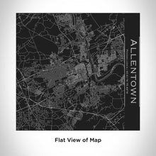 Load image into Gallery viewer, ALLENTOWN Pennsylvania Map Tumbler in Matte Black