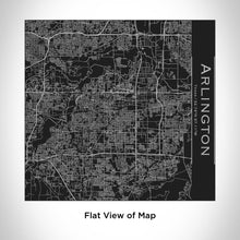 Load image into Gallery viewer, ARLINGTON Texas Map Tumbler in Matte Black