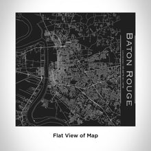 Load image into Gallery viewer, BATON ROUGE Louisiana Map Tumbler in Matte Black