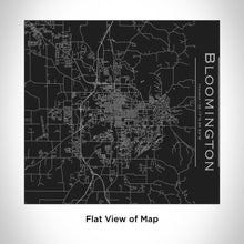 Load image into Gallery viewer, BLOOMINGTON Indiana Map Tumbler in Matte Black
