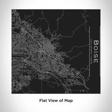 Load image into Gallery viewer, BOISE Idaho Map Tumbler in Matte Black