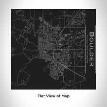 Load image into Gallery viewer, BOULDER Colorado Map Tumbler in Matte Black