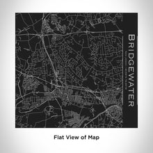 Load image into Gallery viewer, BRIDGEWATER New Jersey Engraved Map Tumbler in Matte Black