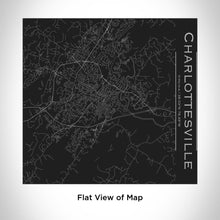 Load image into Gallery viewer, CHARLOTTESVILLE Virginia Map Tumbler in Matte Black