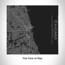 Load image into Gallery viewer, CHICAGO Illinois Map Tumbler in Matte Black