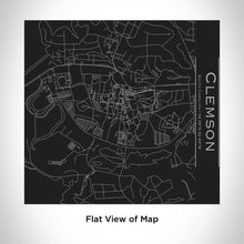 Load image into Gallery viewer, CLEMSON South Carolina Map Tumbler in Matte Black