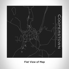 Load image into Gallery viewer, COOPERSTOWN New York Map Tumbler in Matte Black