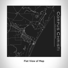 Load image into Gallery viewer, CORPUS CHRISTI Texas Map Tumbler in Matte Black