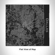 Load image into Gallery viewer, DALLAS Texas Map Tumbler in Matte Black