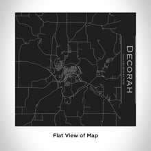 Load image into Gallery viewer, DECORAH Iowa Map Tumbler in Matte Black