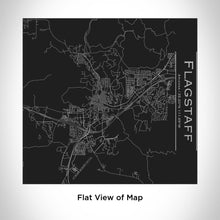 Load image into Gallery viewer, FLAGSTAFF Arizona Map Tumbler in Matte Black