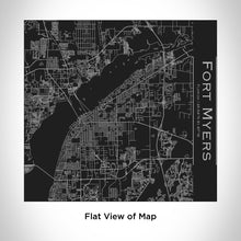 Load image into Gallery viewer, FORT MYERS Florida Map Tumbler in Matte Black