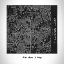 Load image into Gallery viewer, FORT WORTH Texas Map Tumbler in Matte Black