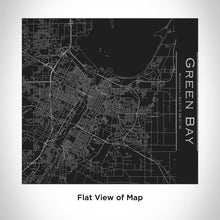 Load image into Gallery viewer, GREEN BAY Wisconsin Map Tumbler in Matte Black