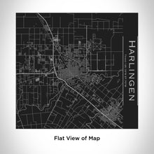 Load image into Gallery viewer, HARLINGEN Texas Map Tumbler in Matte Black