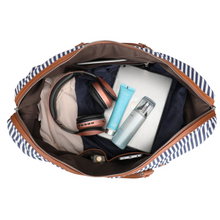 Load image into Gallery viewer, WEEKENDER Canvas Bag in Black Stripe