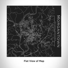 Load image into Gallery viewer, MORGANTOWN West Virginia Map Tumbler in Matte Black