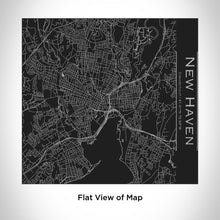 Load image into Gallery viewer, NEW HAVEN Connecticut Map Tumbler in Matte Black