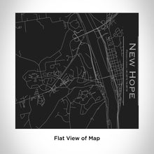 Load image into Gallery viewer, NEW HOPE Pennsylvania Engraved Map Tumbler in Matte Black