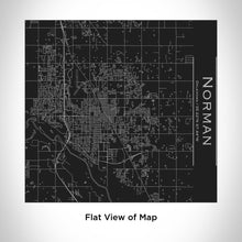 Load image into Gallery viewer, NORMAN Oklahoma Map Tumbler in Matte Black