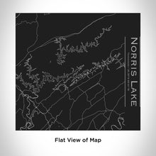 Load image into Gallery viewer, NORRIS LAKE Tennessee Map Tumbler in Matte Black