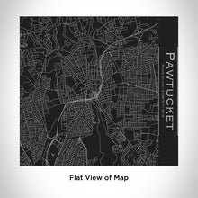 Load image into Gallery viewer, PAWTUCKET Rhode Island Map Tumbler in Matte Black