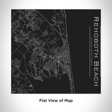Load image into Gallery viewer, REHOBOTH BEACH Delaware Map Tumbler in Matte Black