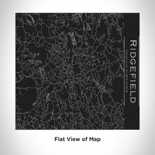 Load image into Gallery viewer, RIDGEFIELD Connecticut Map Tumbler in Matte Black