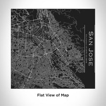 Load image into Gallery viewer, SAN JOSE California Map Tumbler in Matte Black