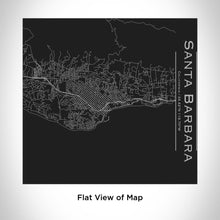 Load image into Gallery viewer, SANTA BARBARA California Map Tumbler in Matte Black