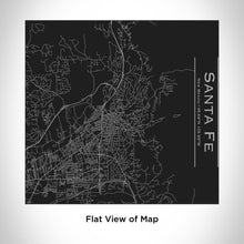 Load image into Gallery viewer, SANTA FE New Mexico Map Tumbler in Matte Black