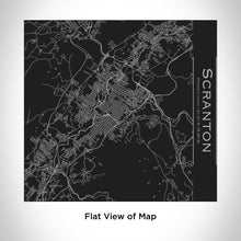 Load image into Gallery viewer, SCRANTON Pennsylvania Map Tumbler in Matte Black