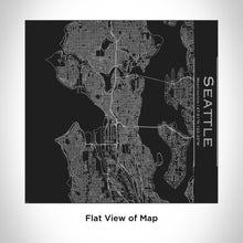 Load image into Gallery viewer, SEATTLE Washington Map Tumbler in Matte Black