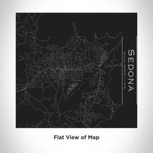 Load image into Gallery viewer, SEDONA Arizona Map Tumbler in Matte Black