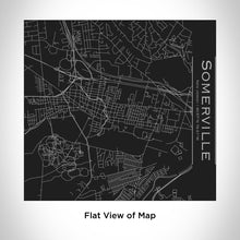 Load image into Gallery viewer, SOMERVILLE New Jersey Engraved Map Tumbler in Matte Black