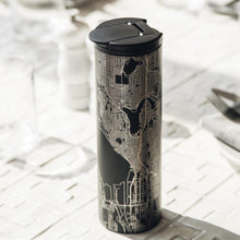 Load image into Gallery viewer, SONOMA California Map Tumbler in Matte Black