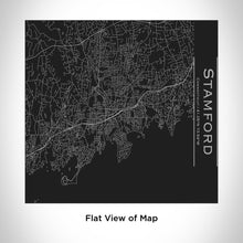 Load image into Gallery viewer, STAMFORD Connecticut Map Tumbler in Matte Black