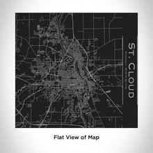 Load image into Gallery viewer, ST. CLOUD Minnesota Map Tumbler in Matte Black