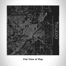 Load image into Gallery viewer, TOLEDO Ohio Map Tumbler in Matte Black