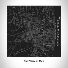 Load image into Gallery viewer, TUSCALOOSA Alabama Map Tumbler in Matte Black