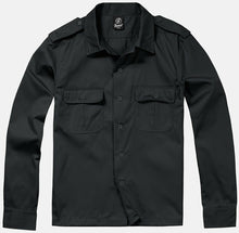 Load image into Gallery viewer, LONG SLEEVE CAMP SHIRT in Black, Olive or Navy
