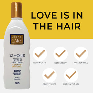 Vital Care 12-in-ONE Amazing Keratin-Enriched Leave-In Treatment - Conditioner
