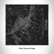 Load image into Gallery viewer, WACO Texas Map Tumbler in Matte Black